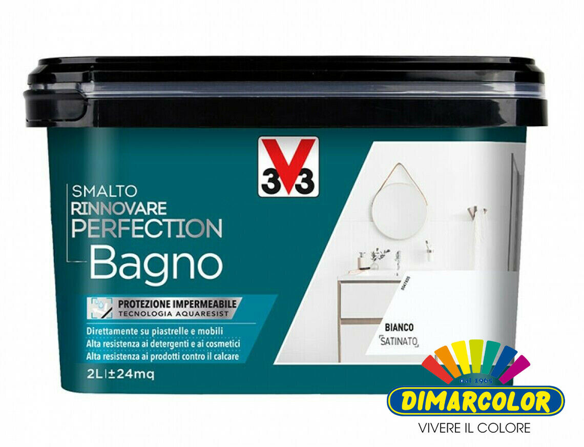 V33 RINNOVARE PERFECTION BAGNO - SMALTO PER MURI, PIASTRELLE, MOBILI